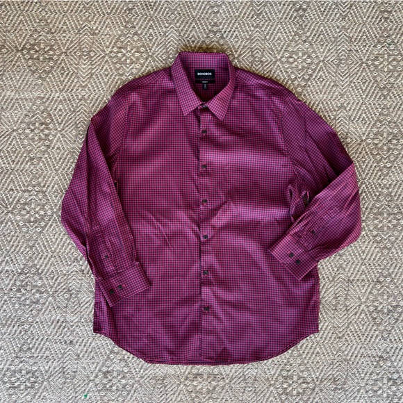Bonobos Other - Bonobos BUNDLE Standard Fit XXL Long Sleeve Button Down Bundle Red, Black, Blue